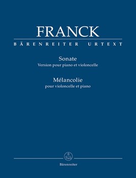 Sonata by Franck for Cello and Piano (ed. Woodfull-Harris)