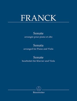 Sonata by Franck Cesar - Woodful-Harris Doug - for Viola and Piano