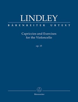 Capriccios and Exercises for the Violoncello op. 15 by Lindley Robert for Cello