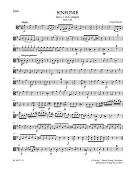 Symphony G major Hob. I:92 "Oxford" by Haydn Joseph for