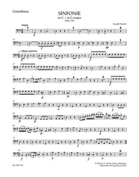 Symphony G major Hob. I:92 "Oxford" by Haydn Joseph for