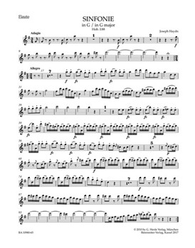 Symphony G major Hob. I:88 by Haydn Joseph for