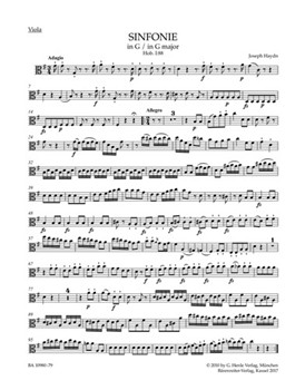 Symphony G major Hob. I:88 by Haydn Joseph for
