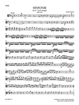 Symphony G major Hob. I:81 by Haydn Joseph for