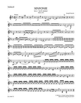 Symphony in C minor Hob I:78 by Haydn Joseph for
