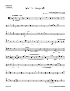 organ plus brass Volume I (Original works and arrangements for brass choir and organ) by for
