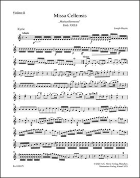 Missa Cellensis Hob. XXII:8 "Mass for Mariazell"