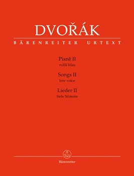 Songs 2 for Low Voice by Dvorak Antonin for Low Voice