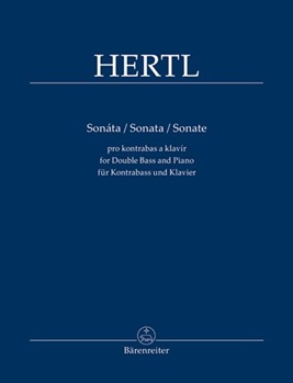 Sonata by Hertl Frantisek for String Bass wKy