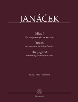 Youth (Arrangement for String Quartet) by Janacek Leos - Maratka KryStof - for 2V/Va/Vc