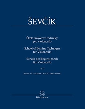 School of Bowing Technique for Violoncello op. 2 - Sections 1 & 2 by Sevcik Otakar - Jamnik Tomas - Bk 1 for Cello