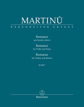 Romance for Violin and Piano H 186bis