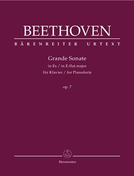 Grande Sonate for Pianoforte E-flat major op. 7 by Beethoven Ludwig van - Del Mar Jonathan - for Piano