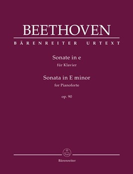 Sonate in E Op. 90 by Beethoven Ludwig van for Piano