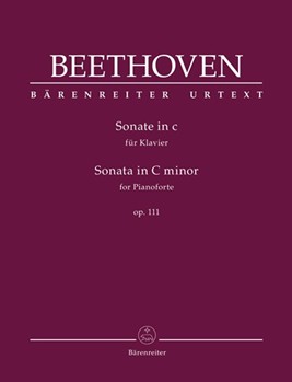 Sonata for Pianoforte in C minor op. 111 by Beethoven Ludwig van for Piano
