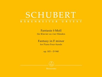 Fantasy for Piano in F minor Opus 103, D 940