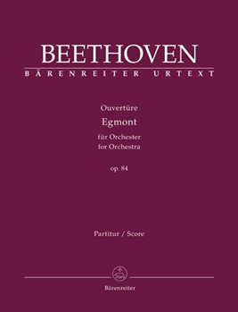 Overture "Egmont" for Orchestra Op 84