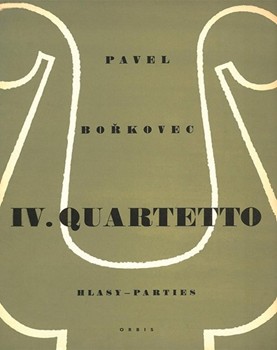 String Quartet Nr. 4 by Borkovec Pavel for 2V/Va/Vc