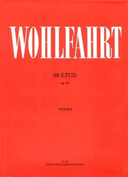 60 Etuden fur Violine op. 45 by Wohlfahrt Franz for V