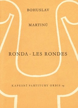 Rondos -fur Oboe Klarinet Fagott Trompete 2 Violinen und Klavier- by Martinu Bohuslav for Ob/clarine
