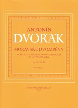 Moravian Duets op. 20 32 38 by Dvorak Antonin for SSolo/ASol
