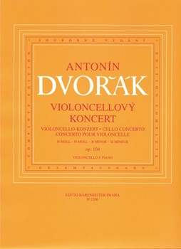 Concerto for Violoncello and Orchestra B minor op. 104 by Dvorak Antonin - Zelenka Ladislav - for Vc-Solo/Fl