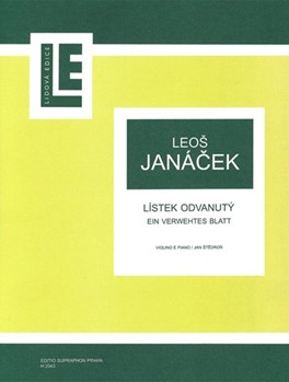 Ein verwehtes Blatt (aus dem Klavierzyklus "Auf verwachsenem Pfade") by Janacek Leos for V/Piano