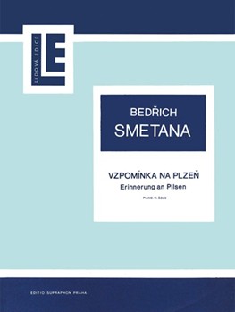 Erinnerung an Pilsen by Smetana Bedrich for Piano