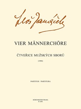 vier Pieces for Male Choir by Janacek Leos for TTBB