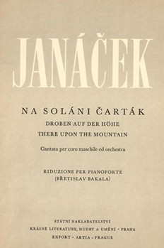 Droben auf der Hohe -Kantate auf ein Gedicht von Martin Kurt- by Janacek Leos for TSolo/MCh/