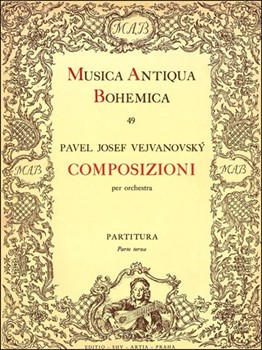 Composizioni per Orchestra III by Vejvanovsky Pavel Josef for Orch