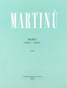 Fabeln by Martinu Bohuslav for Piano