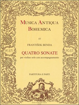 Quattro sonate by Benda Frantisek for V/Harpisc.