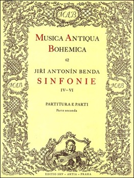 Sinfonie IV-VI by Benda Jiri Antonin for 2Fl/2Ob/2H