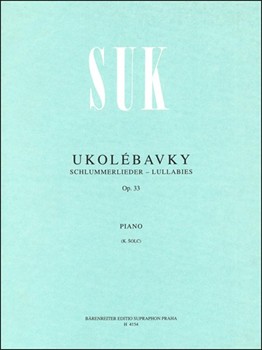 Schlummerlieder op. 33 by Suk Josef for Piano