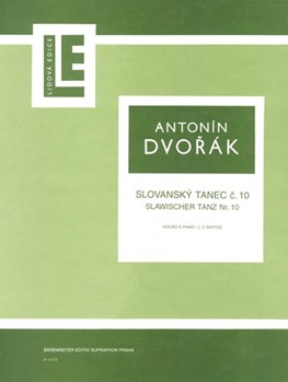 Slawischer Tanz Nr. 10 e-Moll op. 72 by Dvorak Antonin - BartoS Jan Zdenek - for V/Piano