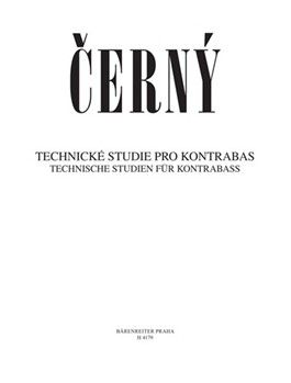 Technische Studien fur Kontrabass by Cerny Frantisek for double bas