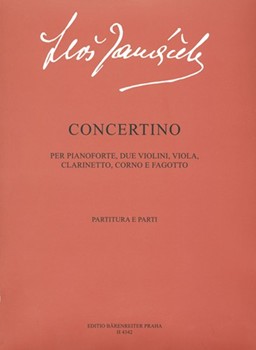 Concertino -fur Klavier und chamberorchestra- by Janacek Leos for Piano-Solo