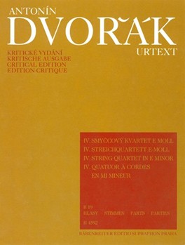 String Quartet Nr. 4 e-Moll by Dvorak Antonin for 2V/Va/Vc