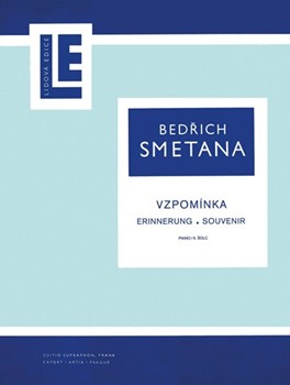 Erinnerung Nr. 3 op. 4 by Smetana Bedrich for Piano