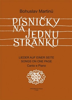 Liedchen auf einer Seite by Martinu Bohuslav for SSolo/TSol