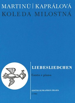 Liebesliedchen by Martinu Bohuslav for MezSolo/Ba