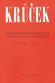 Etudenschule fur die Violine I by Krucek Vaclav for V