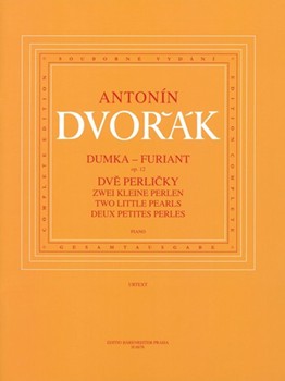 Dumka - Furiant op. 12 / zwei kleine Perlen (B 156) by Dvorak Antonin for Piano