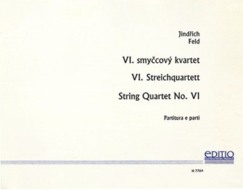 String Quartet Nr. 6 by Feld Jindrich for 2V/Va/Vc