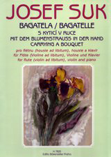 Bagatelle -Mit BlumenstrauS in der Hand- by Suk Josef for Fl/V ad li