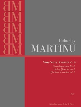 String Quartet Nr. 4 by Martinu Bohuslav - Straus Ivan / Brezi - for 2V/Va/Vc