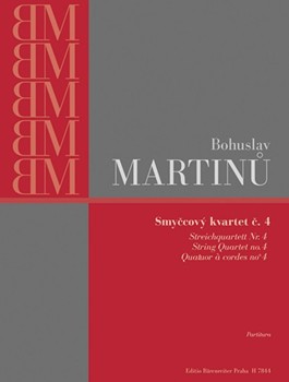 String Quartet Nr. 4 by Martinu Bohuslav - Straus Ivan / Brezi - for 2V/Va/Vc