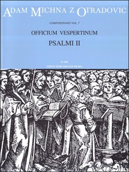 Officium vespertinum - Psalmi II by Michna Adam z Otrad for Voc./Mixed
