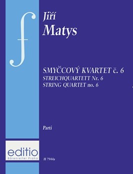 String Quartet Nr. 6 by Matys Jiri for 2V/Va/Vc